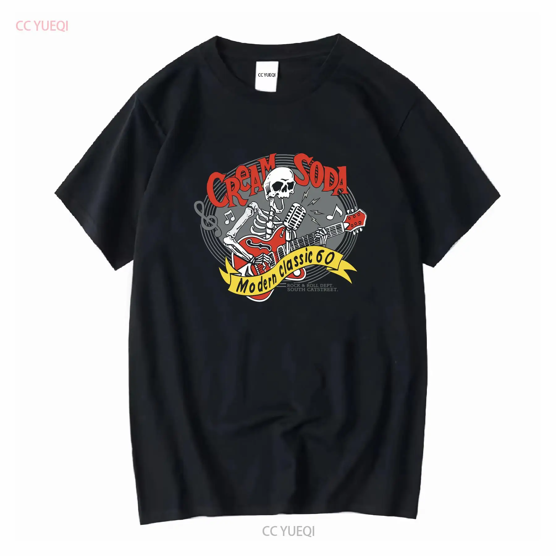 Streetwear Brand Vintage - Cream Soda Rock Roll T shirt