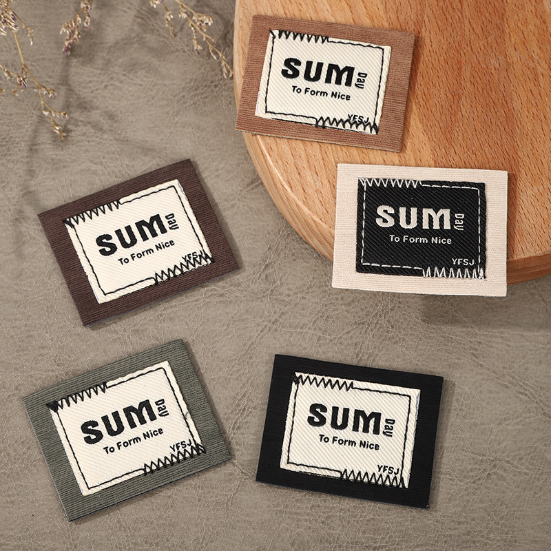 5 PCS Streetwear Screen Printe - Streetwear Brand Tags ulasan dan harga