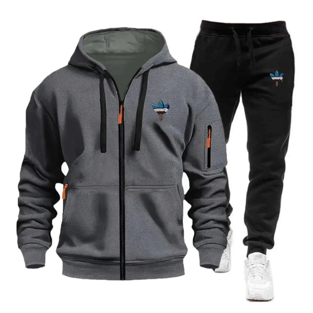 2026 Men's Brand 2 Piece Hoodi - Streetwear Brand Tracksuit ulasan dan harga
