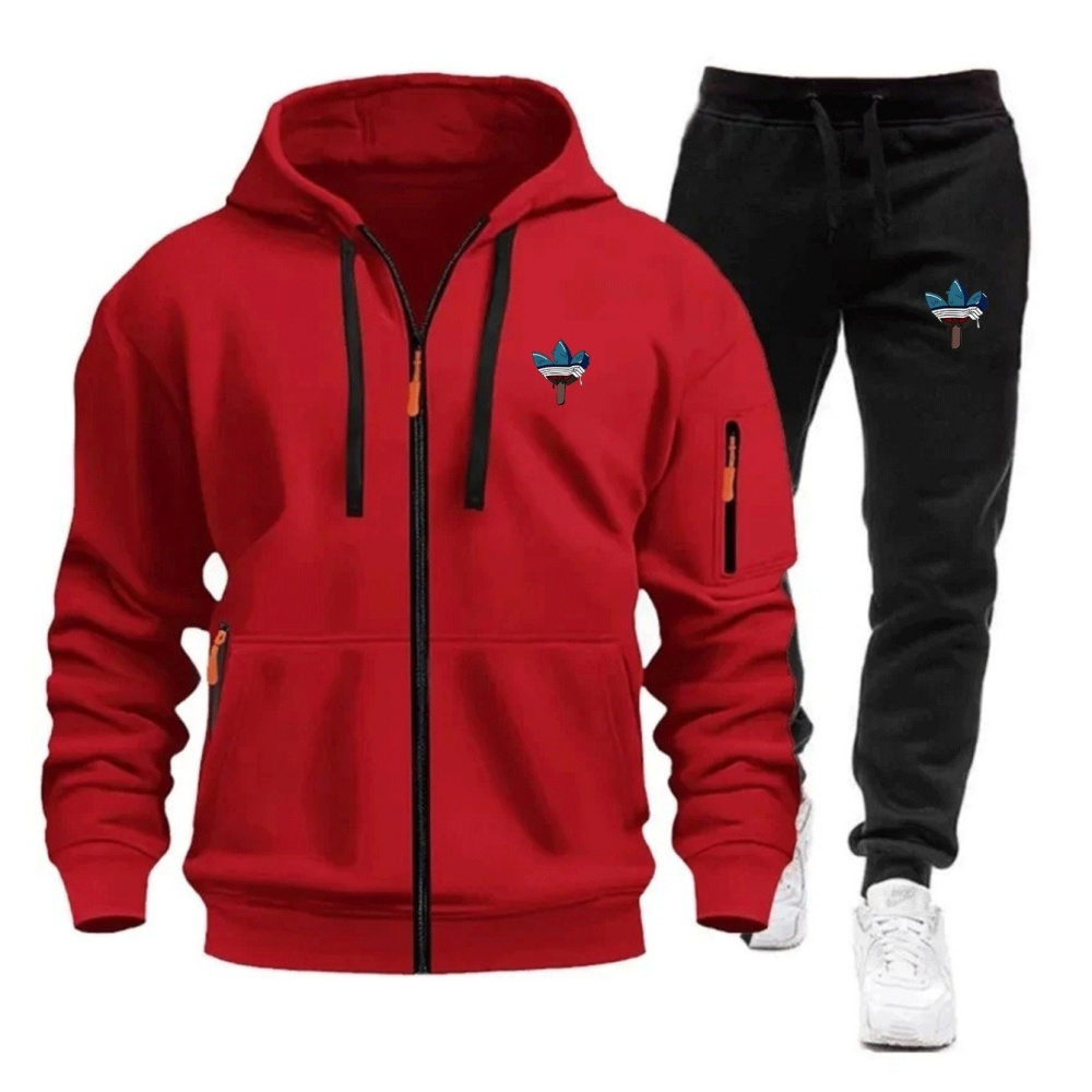 2026 Men's Brand 2 Piece Hoodi - Streetwear Brand Tracksuit ulasan dan harga