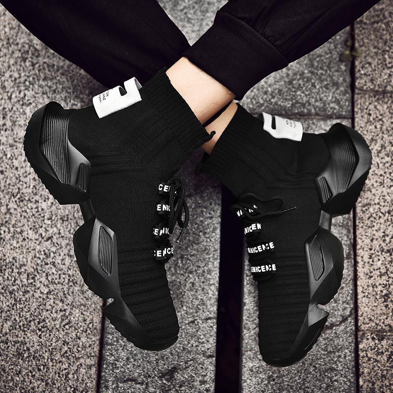 Plus Size Hightop High-soled M - Off White Streetwear Brand ulasan dan harga