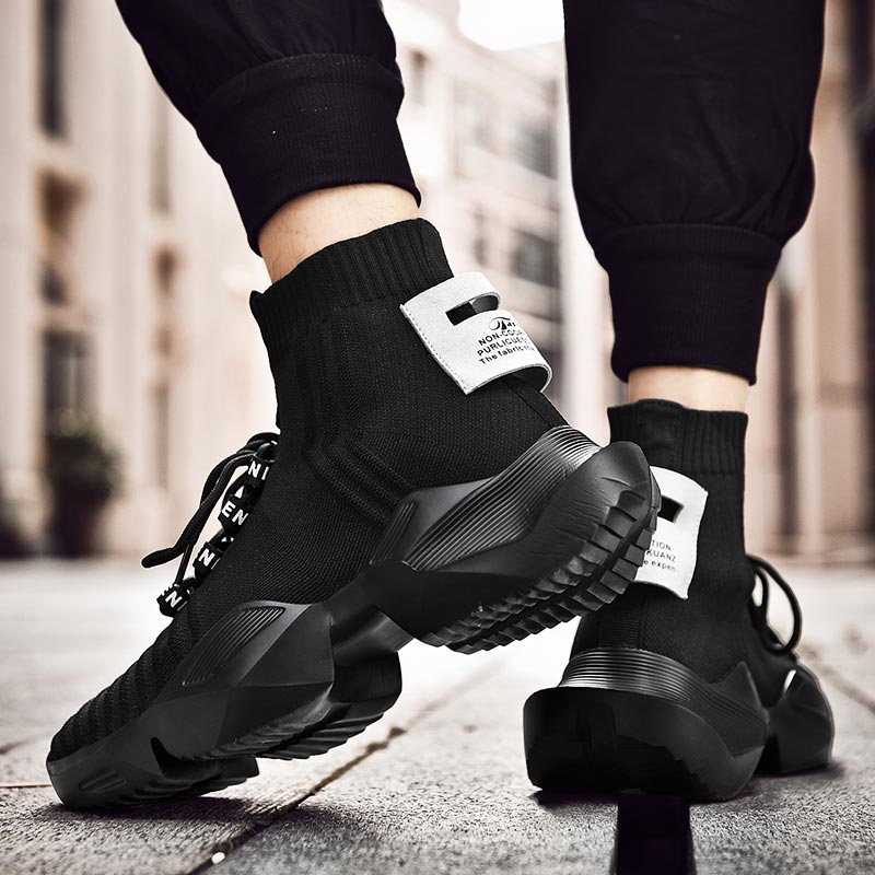 Plus Size Hightop High-soled M - Off White Streetwear Brand ulasan dan harga