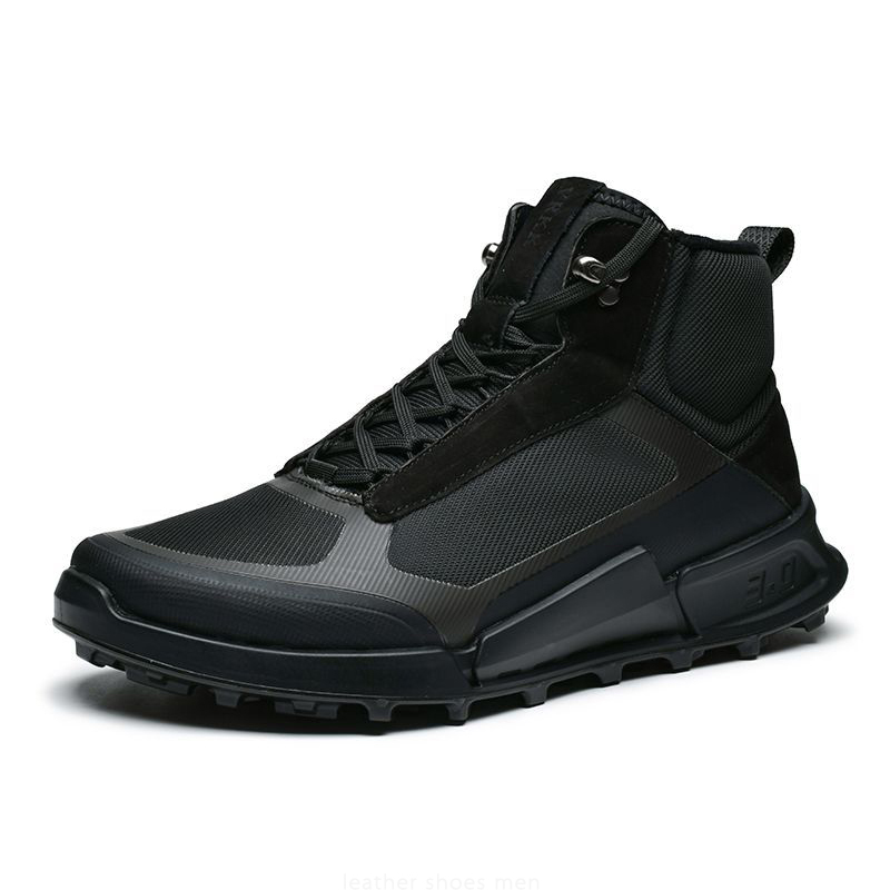 High Top Casual Menswear Shoes - Streetwear Outfit Brand ulasan dan harga