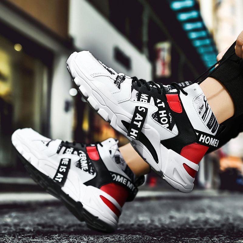 Large Size High Top Chunky Man - Off White Streetwear Brand ulasan dan harga