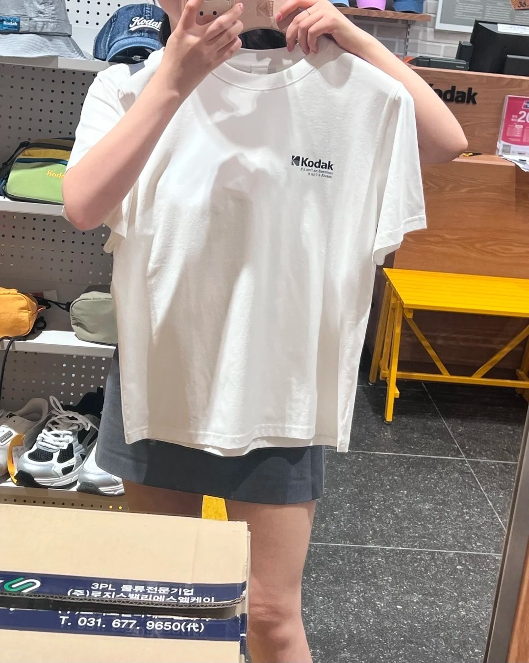 Kodak Unisex Oversized T-Shirt - Streetwear Brand Vintage ulasan dan harga