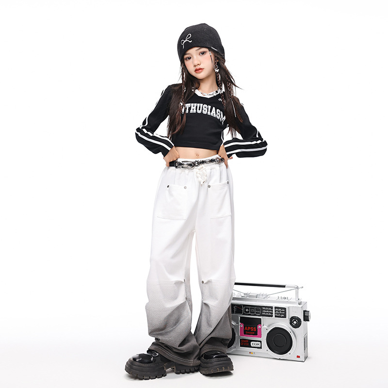 Kids Girls Hip Hop Brand Stree - Streetwear Brand Tracksuit ulasan dan harga