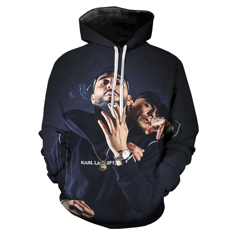 Rapper CB6 Printed Hoodies Men - Streetwear Brand Tracksuit ulasan dan harga