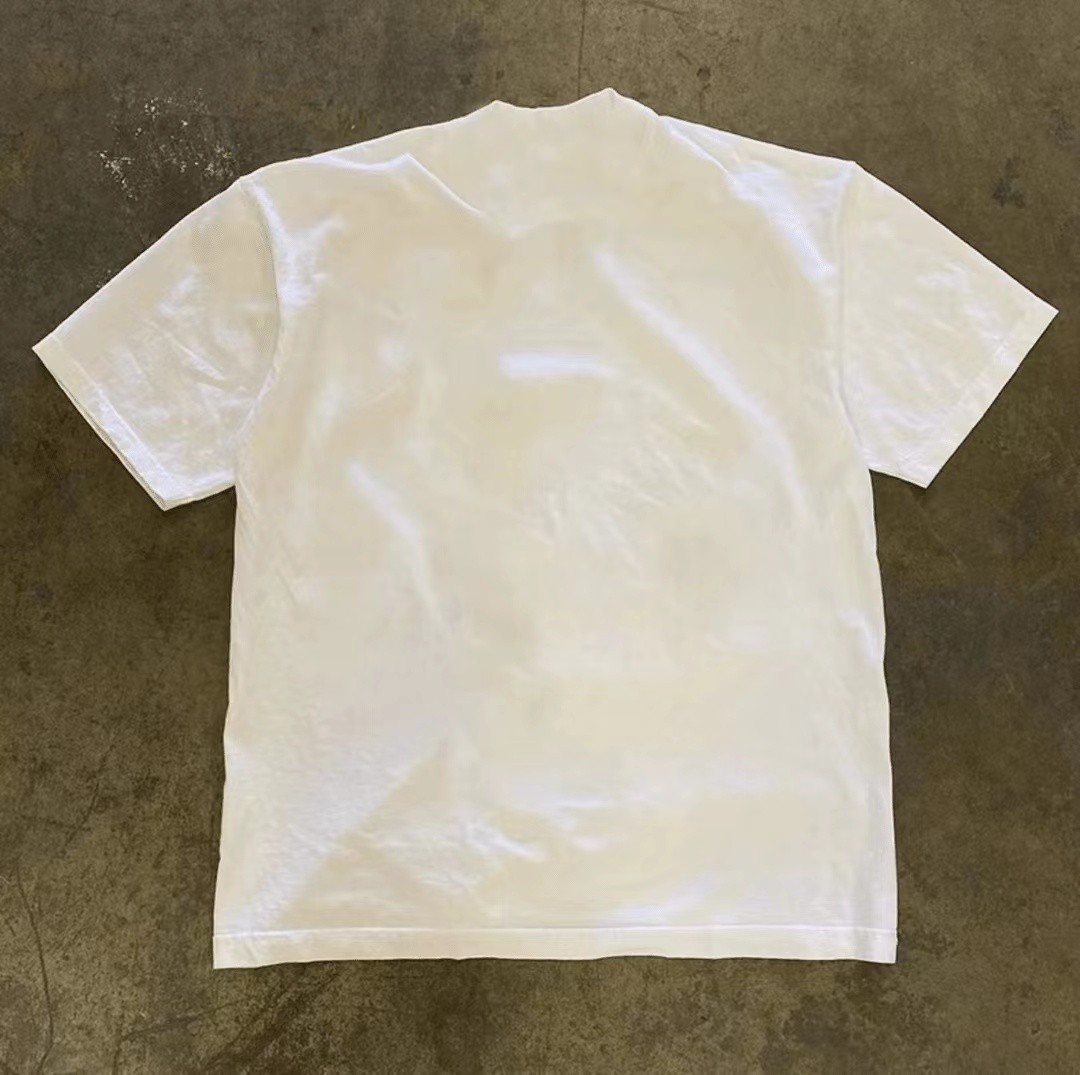 Man's Loose Fit Cotton T-irt o - Streetwear Brand Tags ulasan dan harga