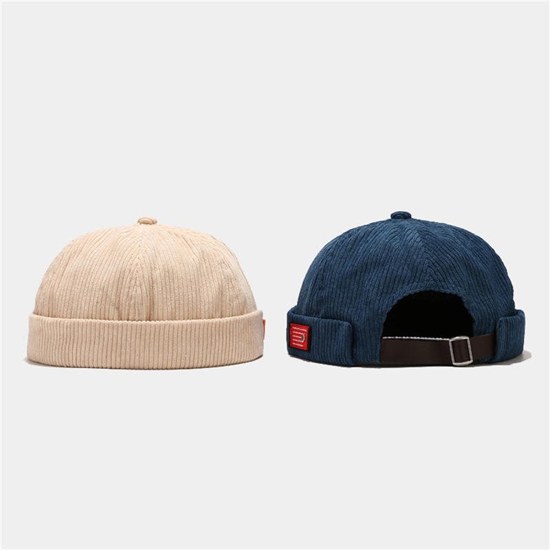 Brand Vintage Beanie Hats Men  - Streetwear Brand Vintage ulasan dan harga