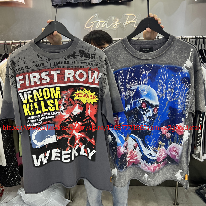 Streetwear Brand FIRST ROW Sho - Streetwear Brand Vintage ulasan dan harga