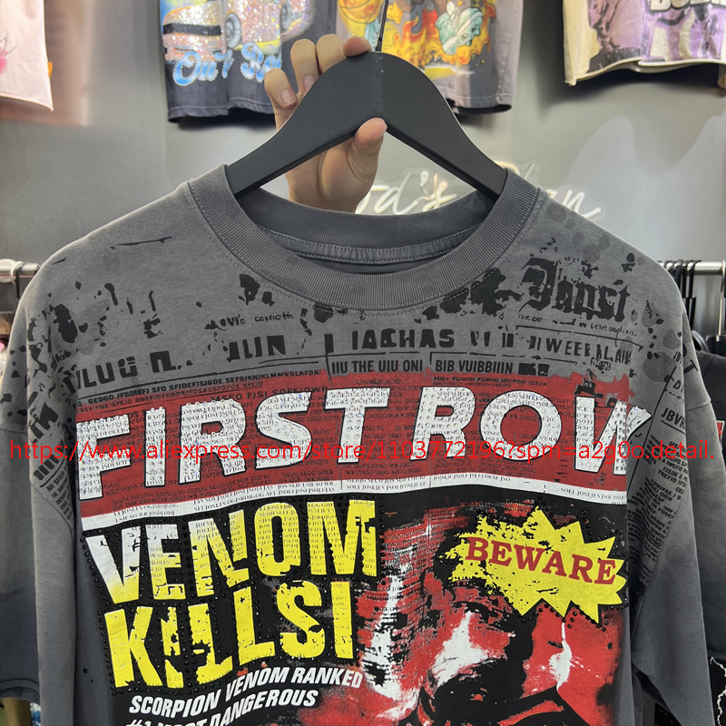Streetwear Brand FIRST ROW Sho - Streetwear Brand Vintage ulasan dan harga